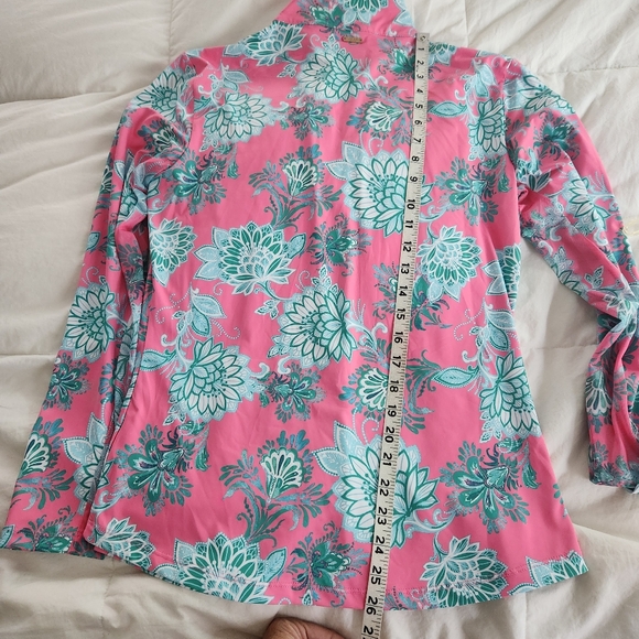 Cabana Life Performance 1/4 Zip Top Size Medium